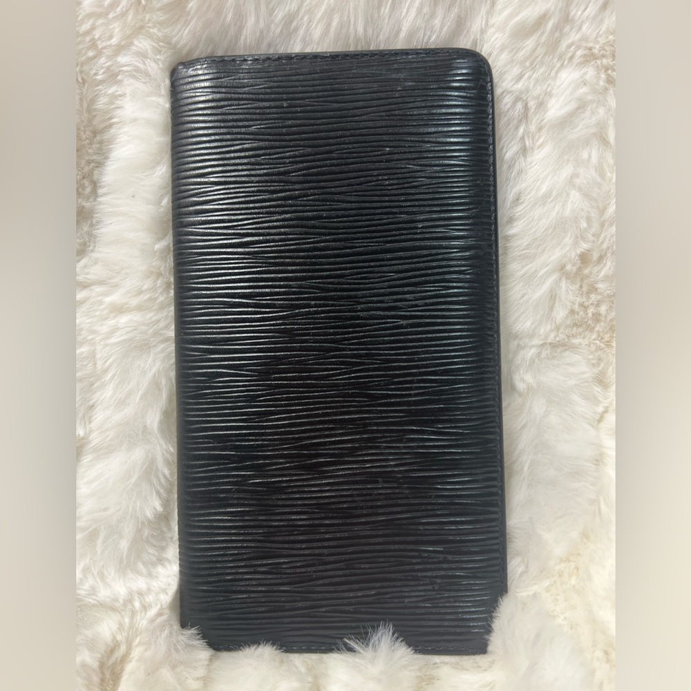 Louis Vuitton Black Epi Leather Wallet